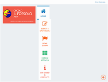 Tablet Screenshot of fossolo.it